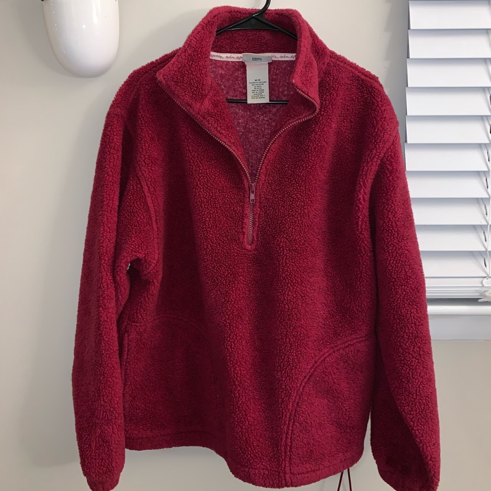VINTAGE NORTHERN REFLECTIONS Sherpa Quarter Zip